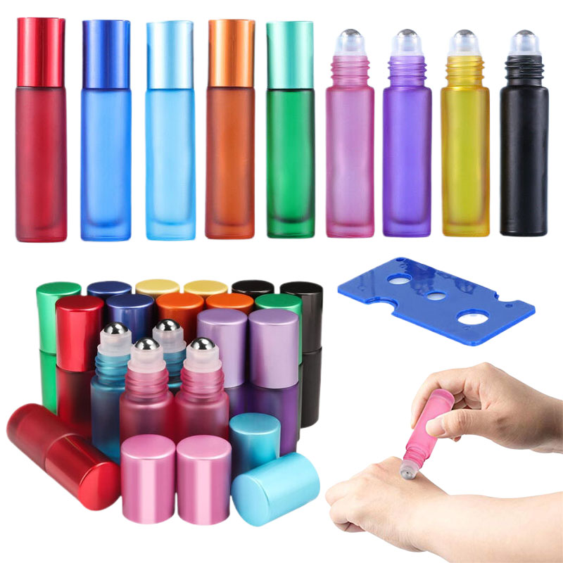 10/30/50Pcs 5-10ml 젖빛 유리 롤러 병  - Fragrance Atomizer Pump 리뷰 및 가격