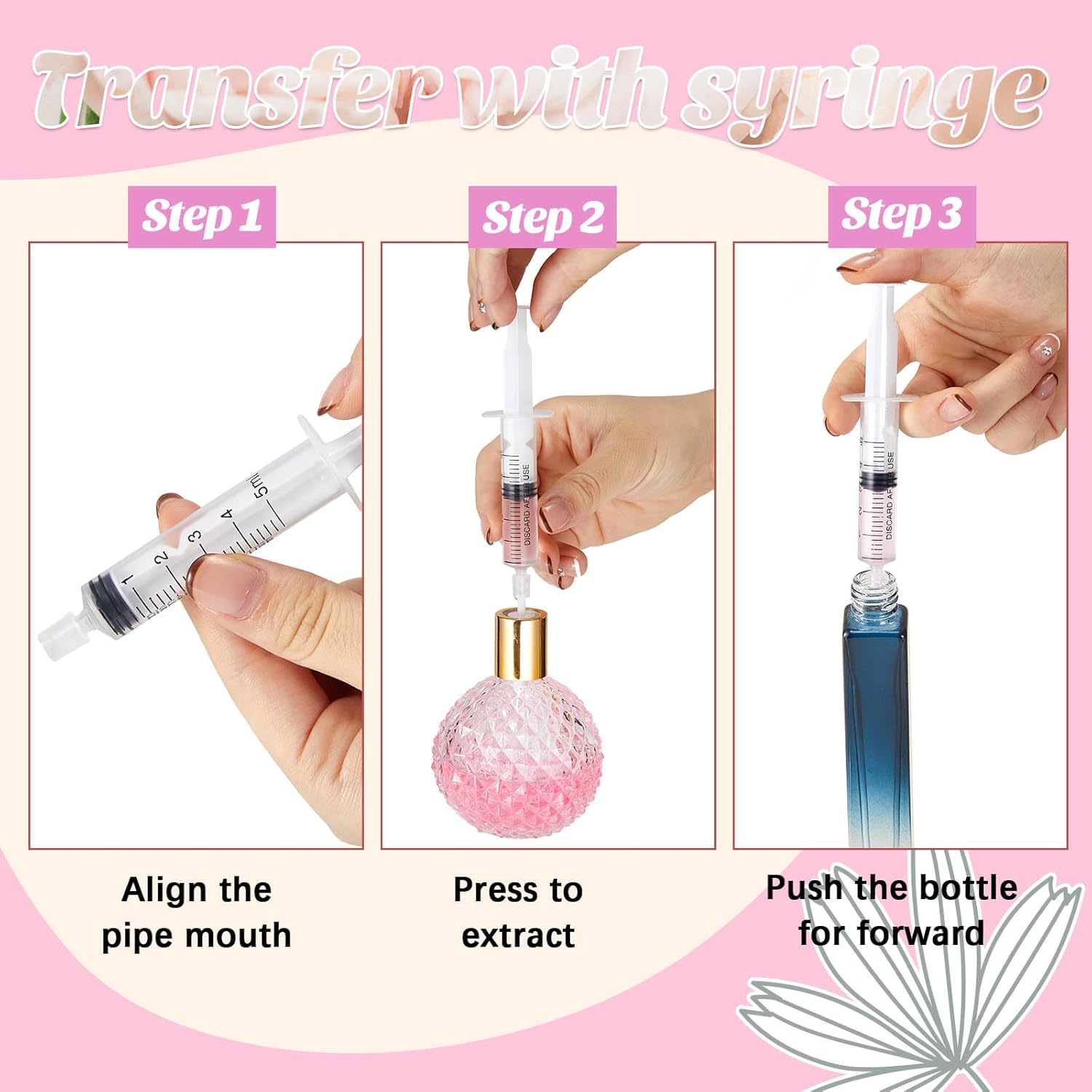 25/50PCS 향수 리필 펌프 도구 트랜스퍼 키트(당 - Fragrance Atomizer Pump 리뷰 및 가격