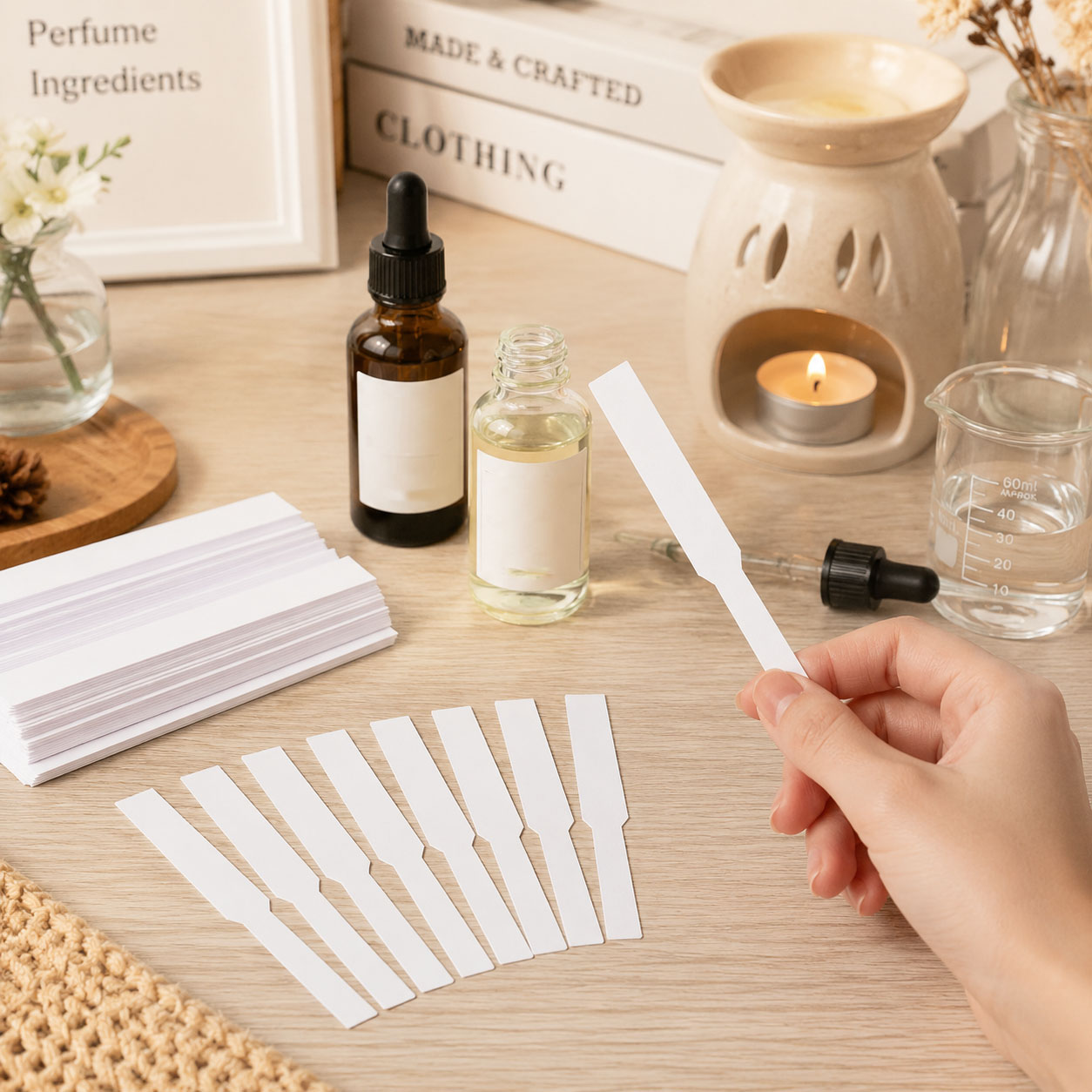 100/200개입 향수 테스트 스트립 향수 샘플 용지, - Perfume Fragrance Bulk 리뷰 및 가격