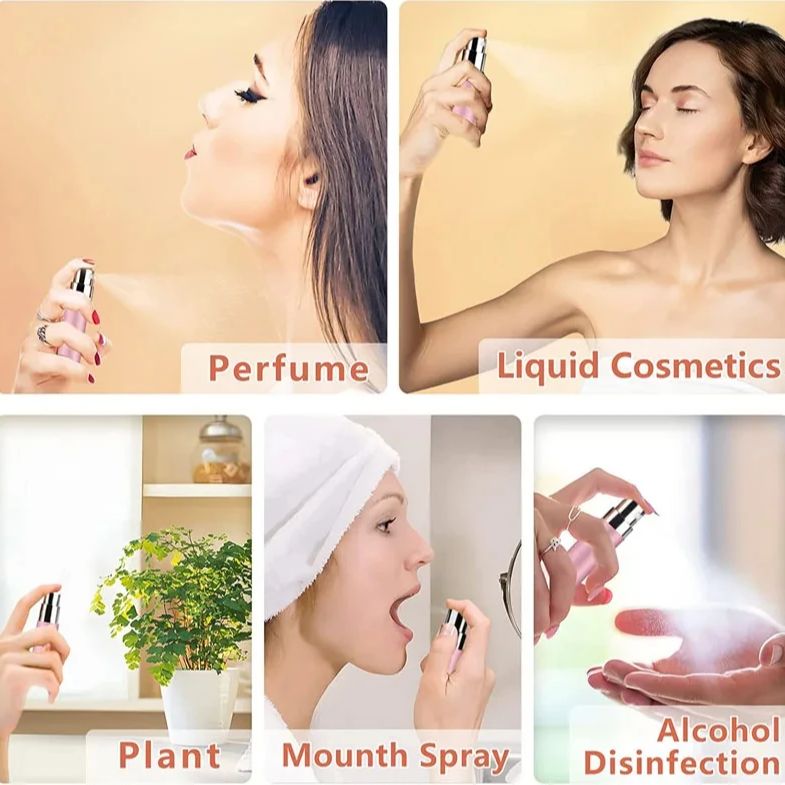 리필식 휴대용 미니 향수 무화기, 스프레이 병 4 개, - Fragrance Atomizer Pump 리뷰 및 가격