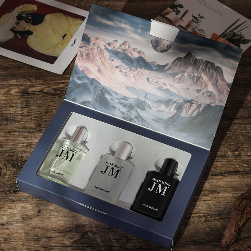 남성용 오드뚜왈렛 향수 선물 세트 3개, 엠보싱 처리된 - Perfume Fragrance Man 리뷰 및 가격