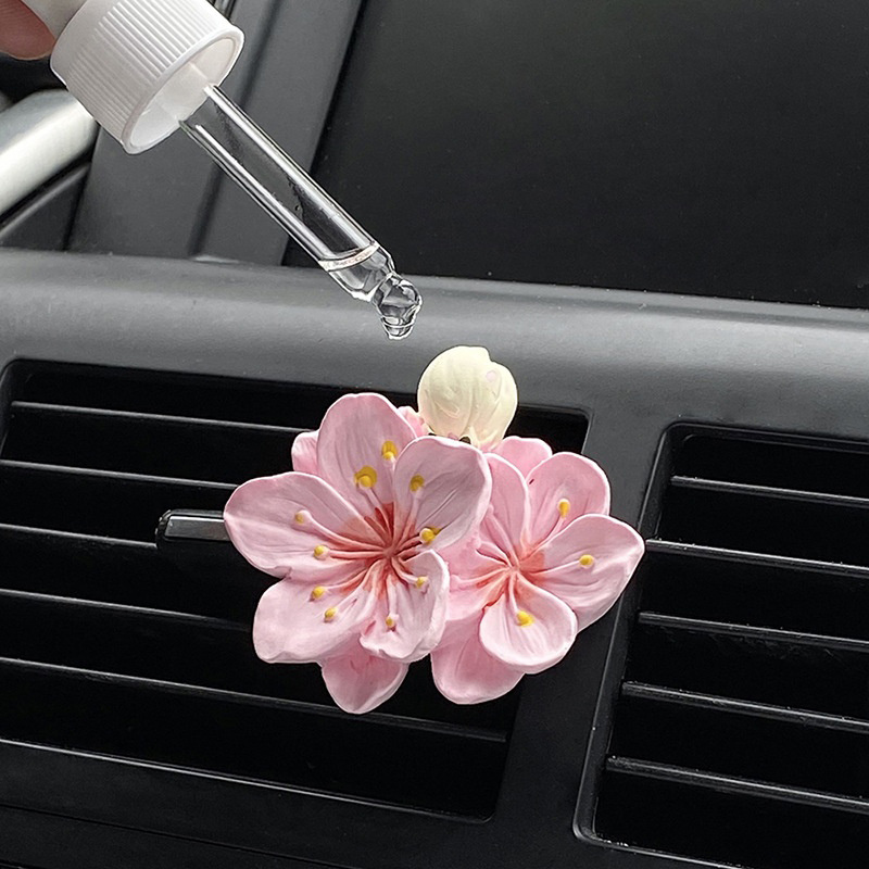 1pc 자동차 패션 작은 절묘한 향수 클립 꽃 모양 공 - Fragrance Perfume Car 리뷰 및 가격