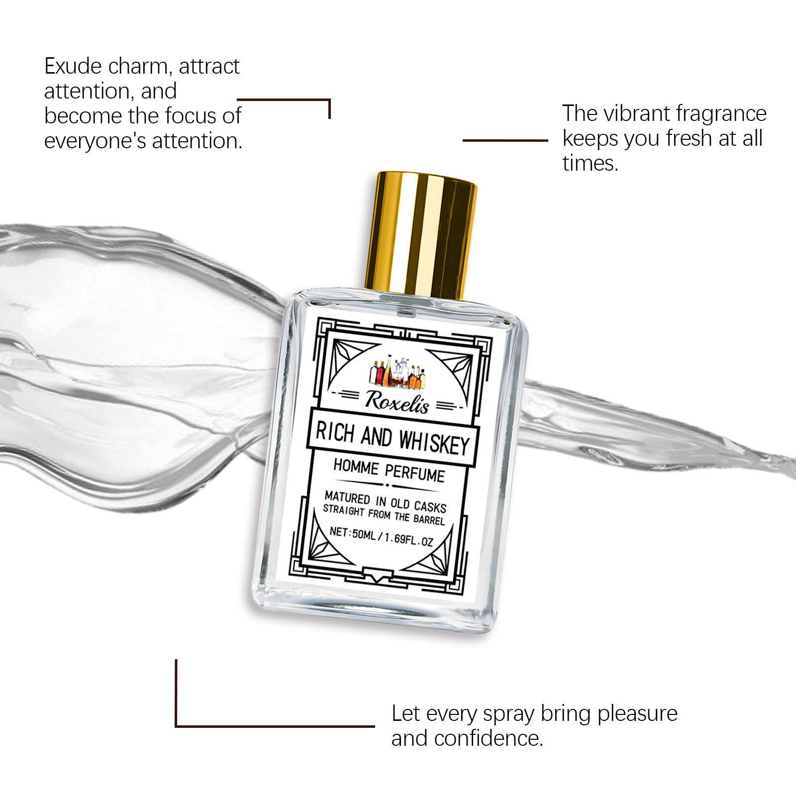 록셀리스 50ml 참 위스키 남성 향수 구롱 향기 우아 - Perfume Fragrance Man 리뷰 및 가격