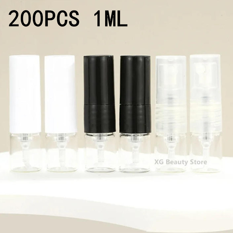 대량 5/50/100/200pcs 1ML 검정색 유리  - Perfume Fragrance Bulk 리뷰 및 가격